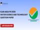 public/image/03-17:40-ICAR AIEEA PG 2026 Water Science and Technology Question Paper.png